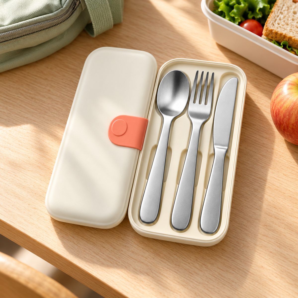 CleanCarry Utensil Set — lifestyle